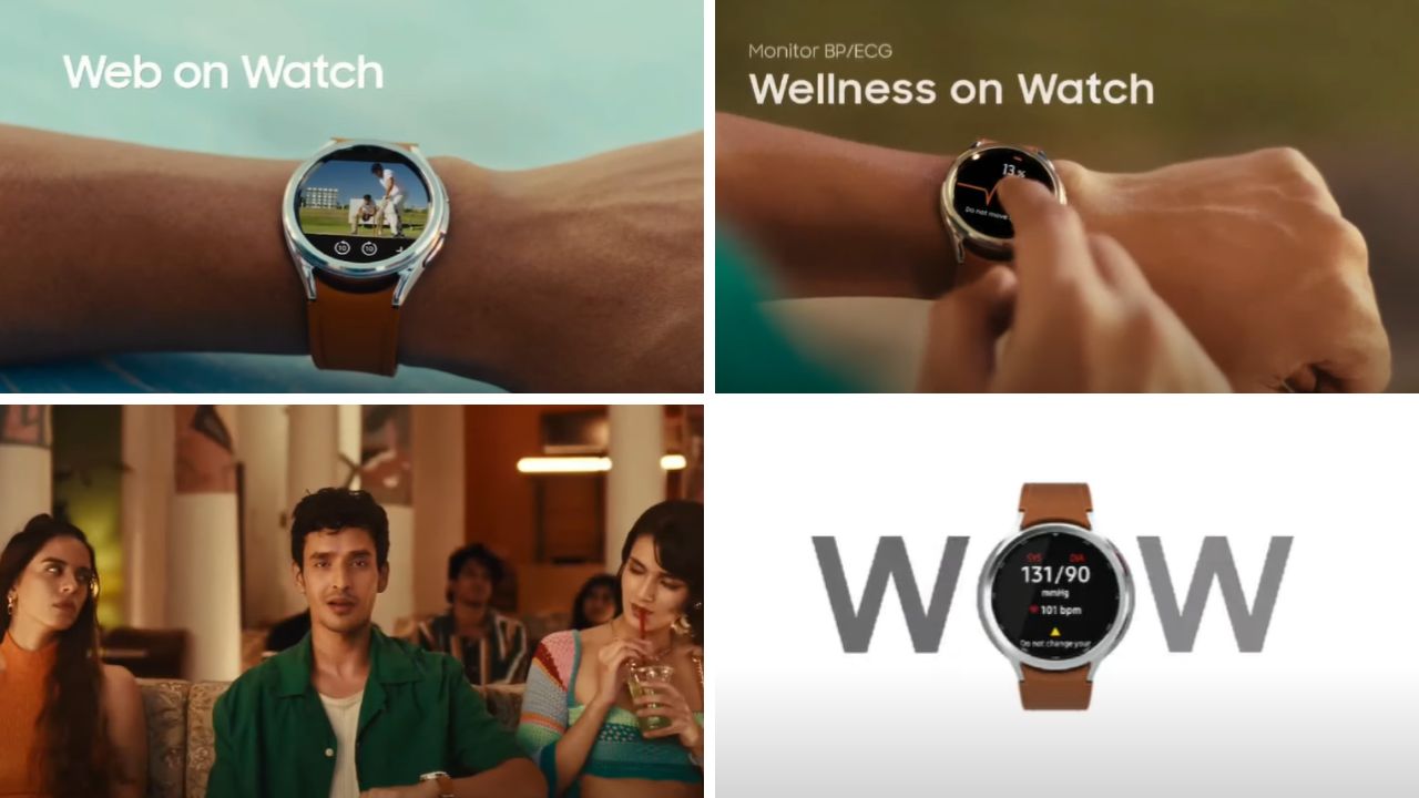 The Galaxy Watch6 series distinguishes itself with its robust LTE connectivity, enabling users to stay connected even without their smartphones. The Galaxy Watch6 series provides health and wellness as priority, offering advanced features like blood pressure tracking and ECG monitoring, highlighted the company.