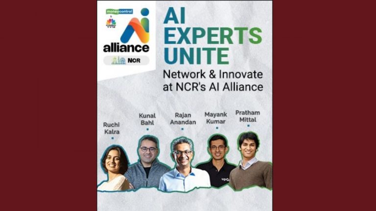 Moneycontrol and CNBC-TV18’s AI Alliance comes to the National Capital Region on May 17th, Friday