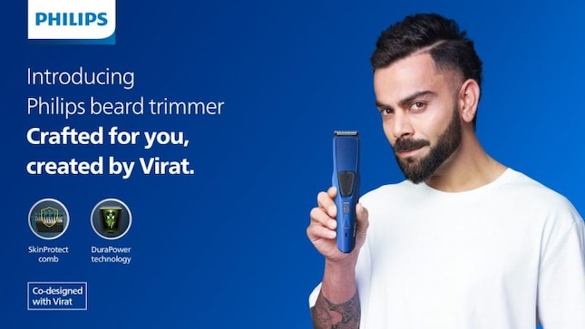 Philips India launches limited-edition trimmer co-designed by Virat Kohli