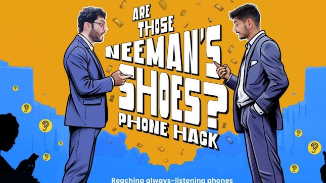 VML creates “Are Those Neeman’s Shoes” campaign to hack voice data on smartphones
