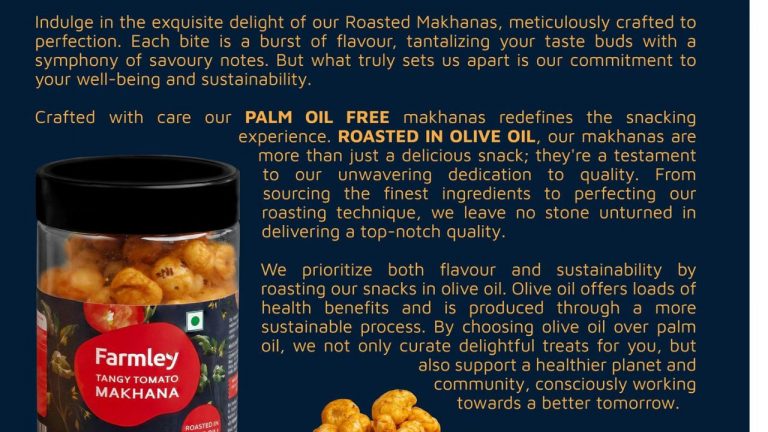 Farmley goes 100 percent palm oil free across its product range