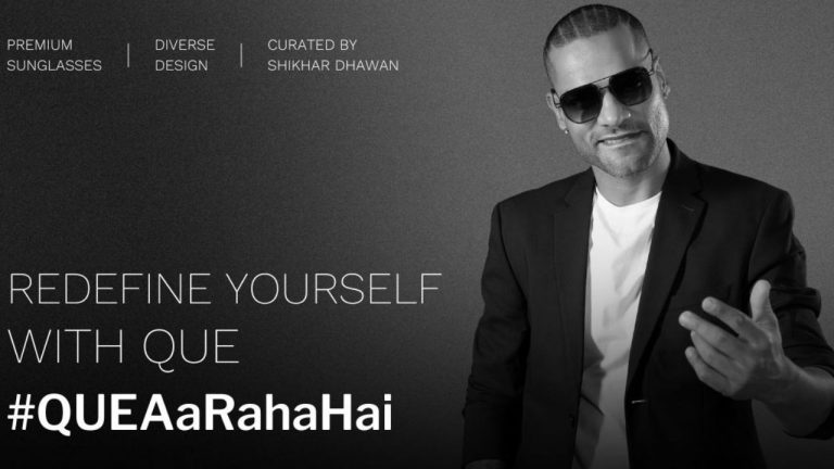 Eyewear brand QUE launches #QUEaaRahaHai with Shikhar Dhawan