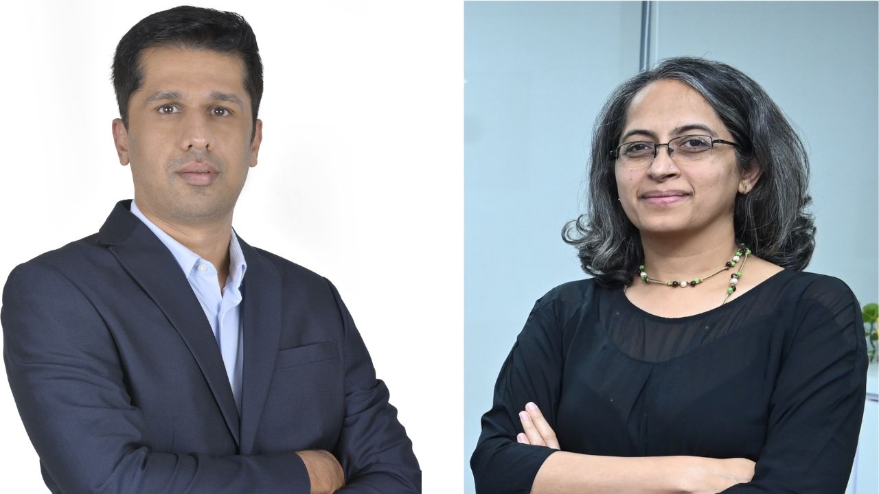 Sanjay Kupae, Head Alliances and Partnerships, MoEngage (left) and Sonia Khurana, COO, Digitas India (right)