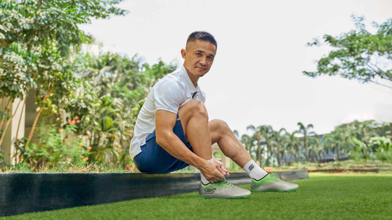 Skechers has announced that it is taking the pitch with Indian National Football Team captain Sunil Chhetri by signing him as a Skechers ambassador to compete in Skechers football boots and appear in marketing campaigns for the brand.