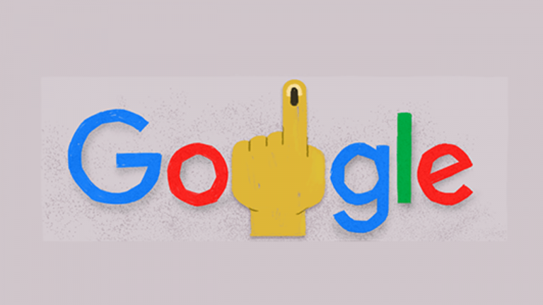 Lok Sabha Elections: All about Google's inked index finger doodle