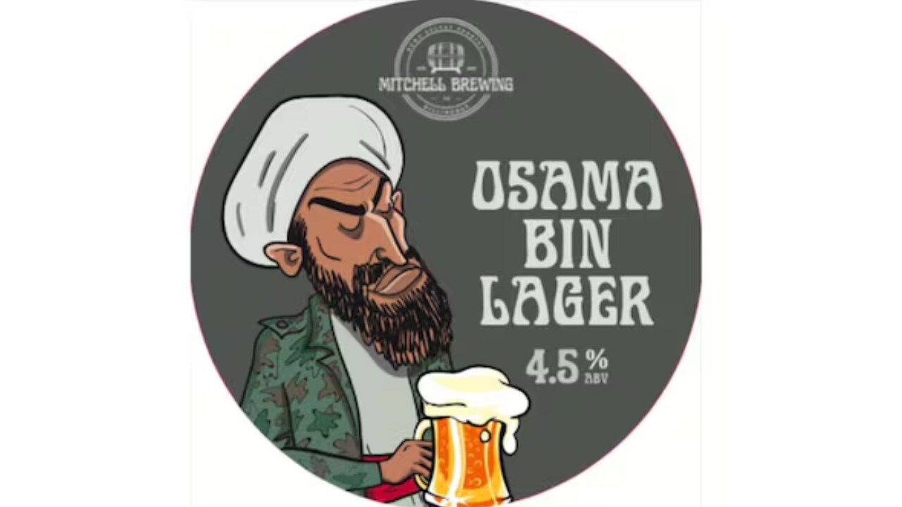 The Osama Bin Lager is priced at 16 pounds and is light with a hint of citrus taste, as per the website.