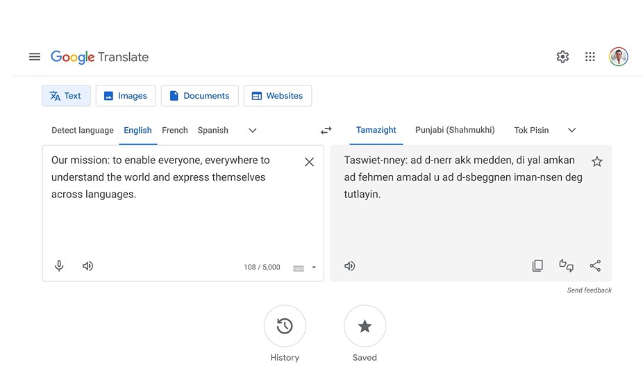 About a quarter of the new languages come from Africa, representing Google's largest expansion of African languages to date, including Fon, Kikongo, Luo, Ga, Swati, Venda and Wolof.