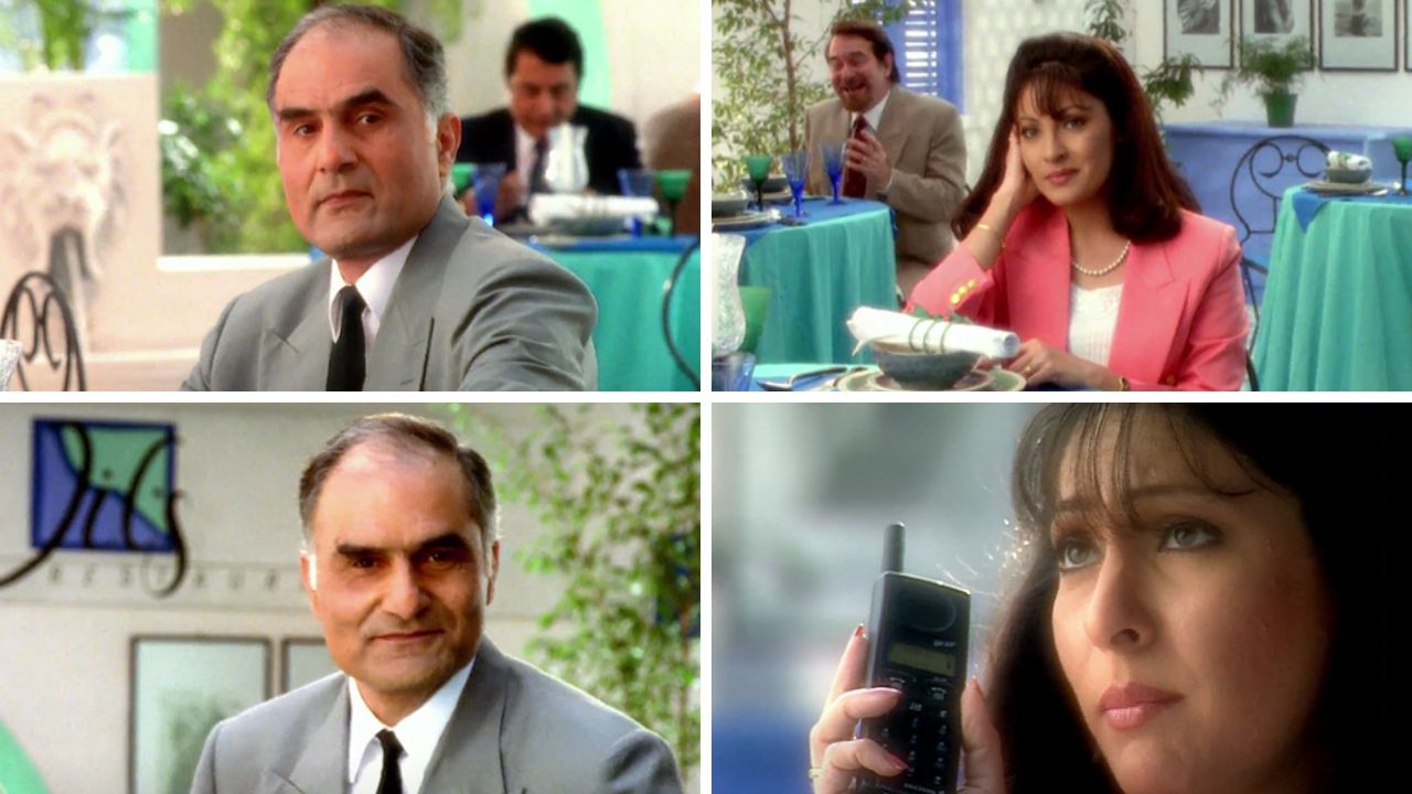 As one can see in the film, Chopra’s face falls when Kapoor mistakes him to be the waiter and places her order, but he manages to beat a dignified retreat. The shot lasted seven seconds, which, as per Prasoon Pandey, is very long. To highlight that Chopra’s heart broke, there was the sound of glass breaking in the background. (Stills from the campaign)