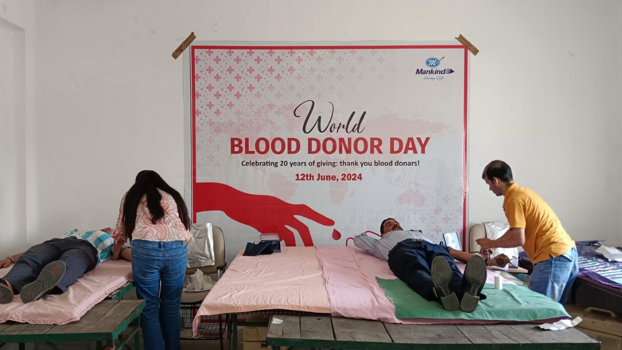 Despite India's large population, the country faces an annual blood shortage of a million units annually, according to industry reports.