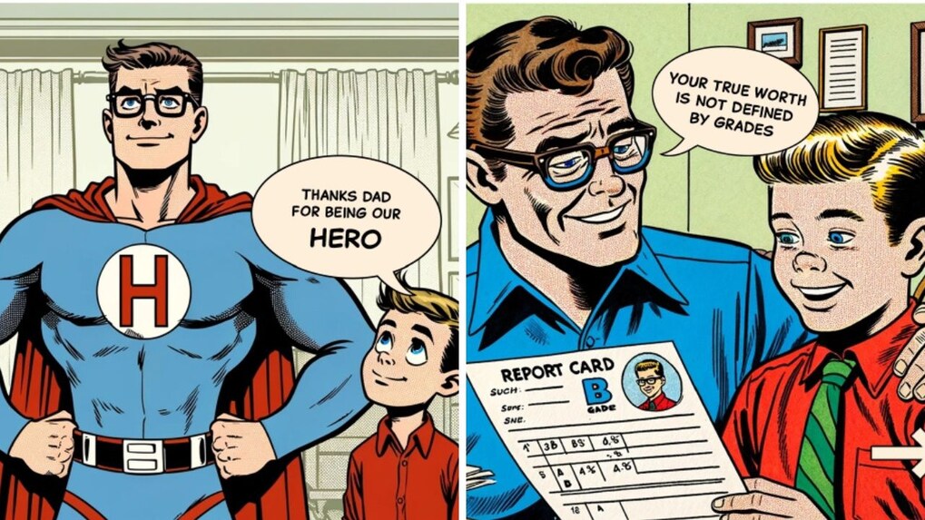 Hero Vired celebrates Father's Day with a campaign featuring a comic strip