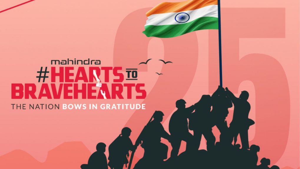 Mahindra Commemorates 25 Years Of Kargil Vijay Diwas With 'Hearts To ...