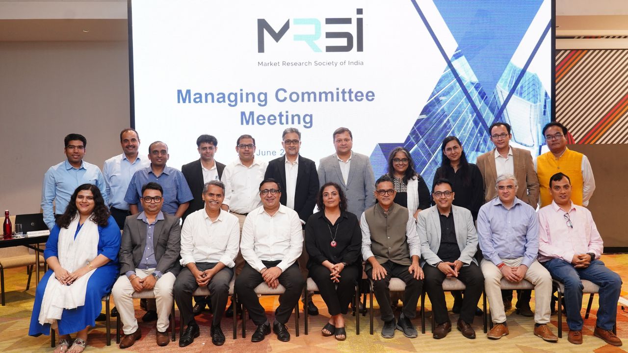 MRSI’s Managing Committee is represented by companies across research agencies, research users and service providers in the market research industry.