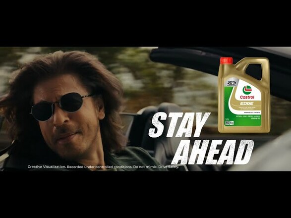 Castrol launches new EDGE product range with ad campaign starring Shah Rukh Khan