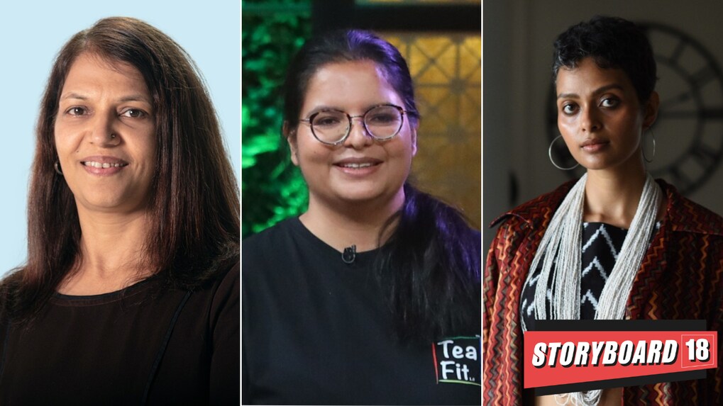 Who are the three women The Good Glamm Group's Naiyya Saggi shared the spotlight with?