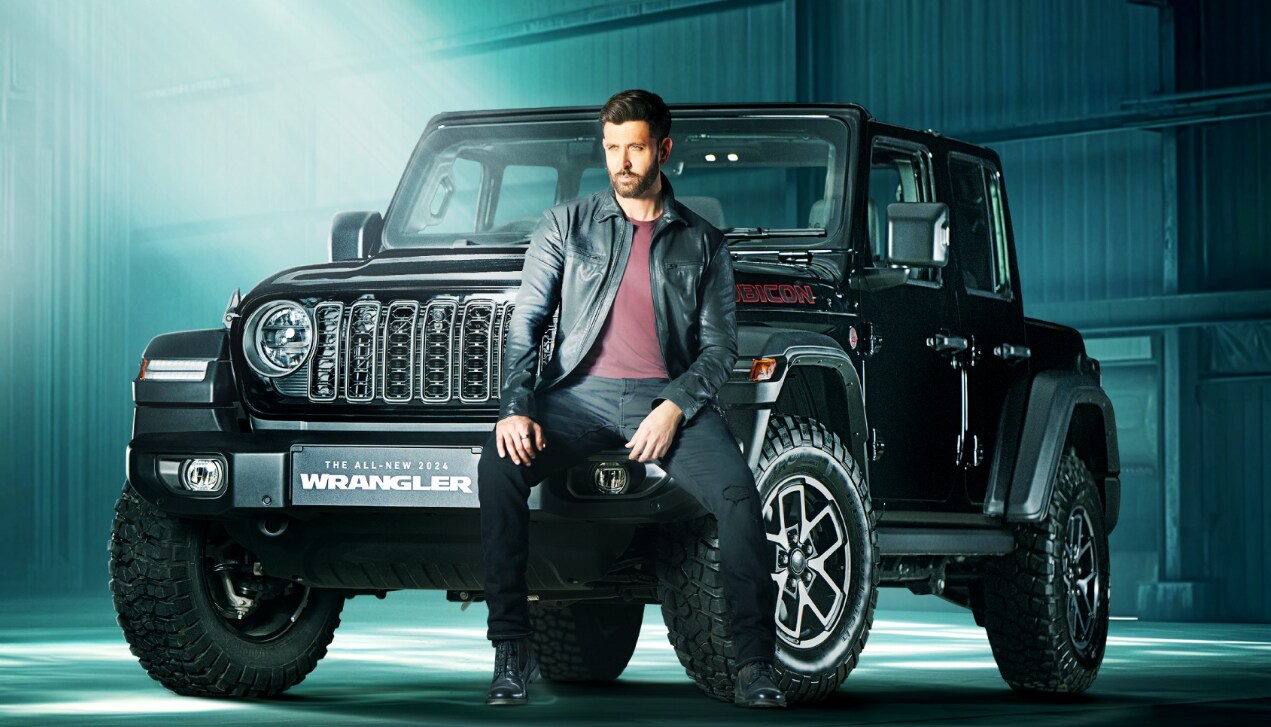 The latest video posted by Hrithik Roshan on his Instagram handle showcases the new Jeep Wrangler.