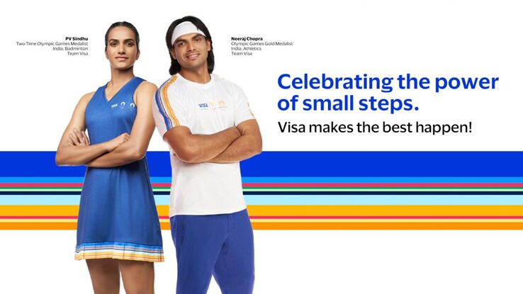 Neeraj Chopra, PV Sindhu feature in Visa’s ‘Small steps, Olympic dreams’ campaign