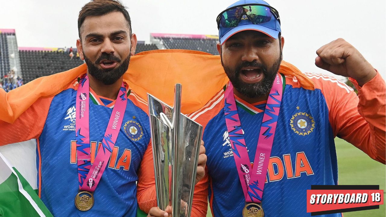 Virat Kohli's brand value is approximately $228 million, making him one of the most valuable athletes globally. Rohit Sharma's brand value is around $41 million, reflecting his significant influence in cricket and beyond.