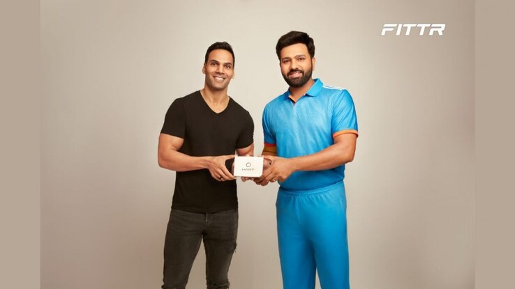 Fittr and Rohit Sharma partner to introduce Fittr Hart Ring