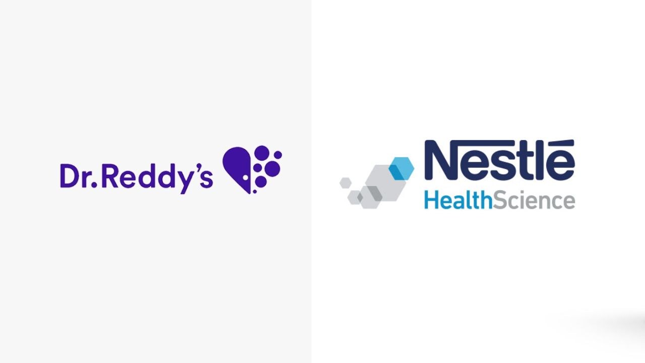 The newly formed joint venture between Dr. Reddy's Laboratories and Nestlé Health Science became effective from August 1, 2024. Left to Right: Dr. Reddy's Laboratories (Image Source: Dr. Reddy's Website), Nestlé Health Science (Image Source: LinkedIn)