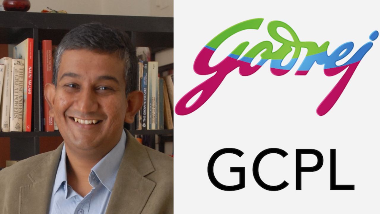 Under the leadership of CEO Sudhir Sitapati, the company is deliberating between two distinct creative directions for their flagship product, the GoodKnight Liquid Vapouriser. (Left to Right): Sudhir Sitapati (Image Source: LinkedIn), Godrej Consumer Products Limited (Image Source: Google Play)