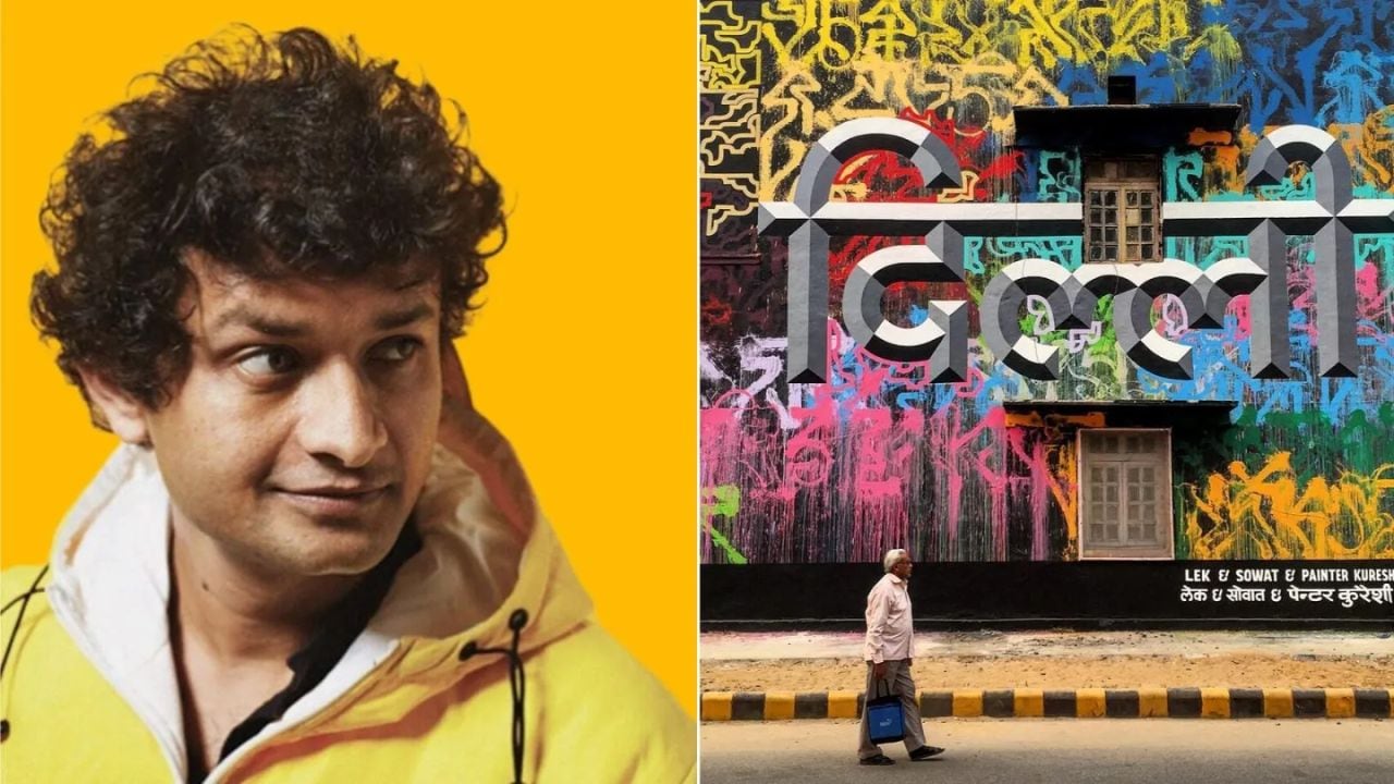 Hanif Kureshi was instrumental in popularizing street art in India, establishing a model that has inspired countless artists. (Image source: Lifestyle Asia)