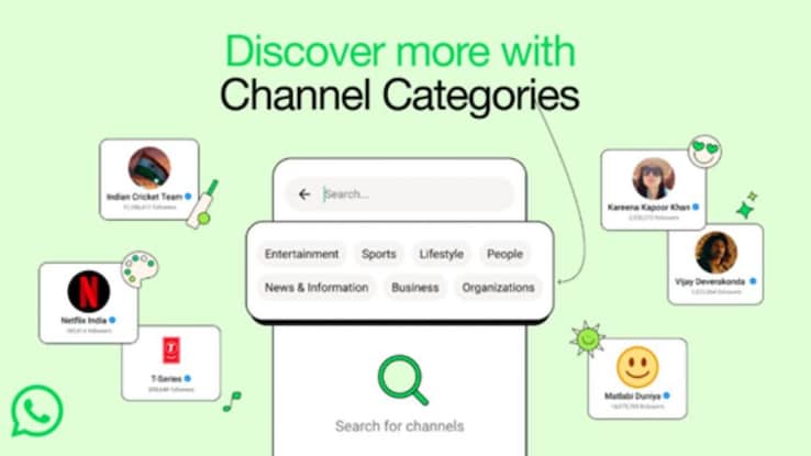 WhatsApp launches Channel Categories to help find channels of one's interest