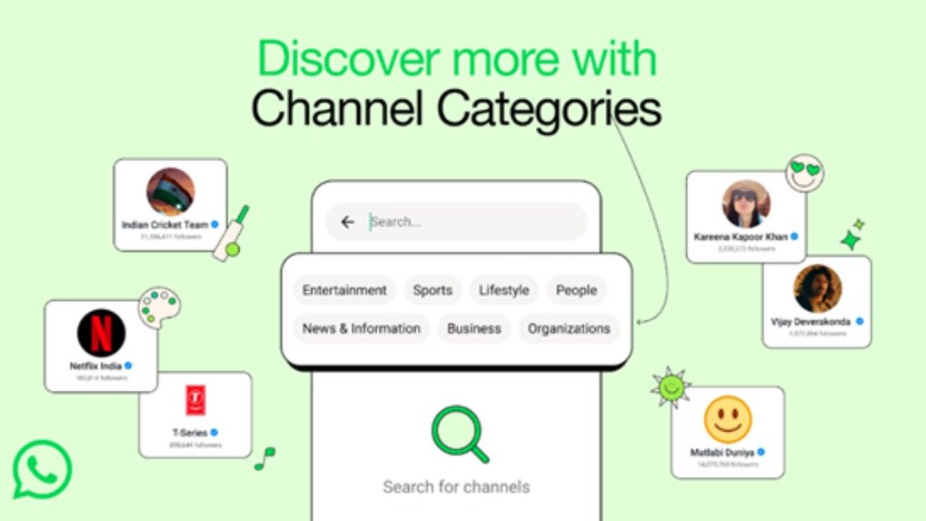 WhatsApp launches Channel Categories to help find channels of one's interest