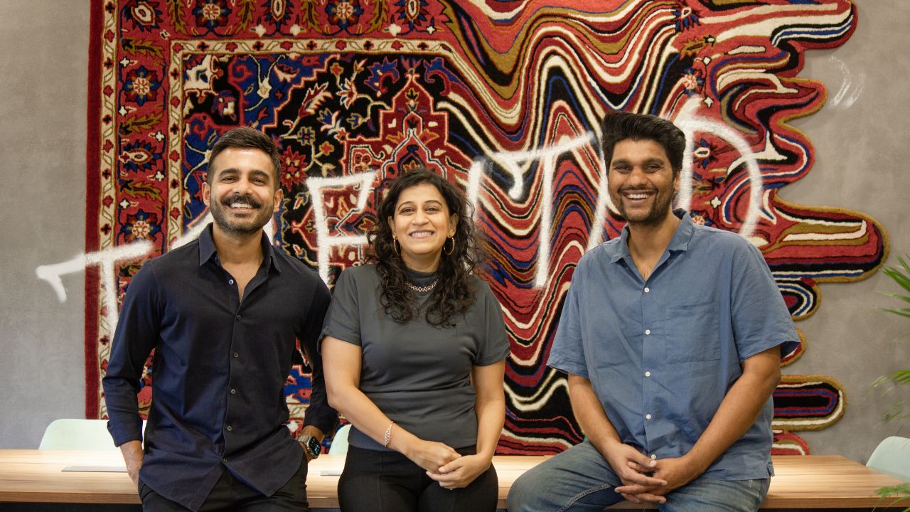 Gautam Reghunath (left), Meghana Bhat (centre) & PG Aditiya (right)