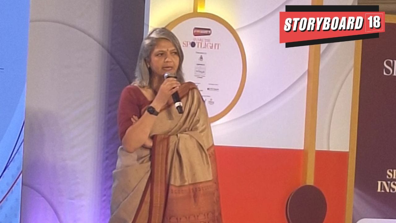 Anindita Veluri, Head of Marketing at Adobe India attends Storyboard18's Share The Spotlight event