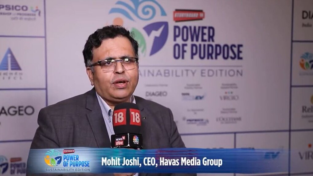 Purpose has become a very important element in marketing: Mohit Joshi of Havas Media