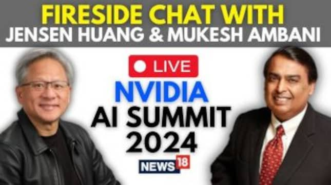 India will be an intelligence market, RIL's Mukesh Ambani tells NVIDIA's Jensen Huang after striking AI partnership