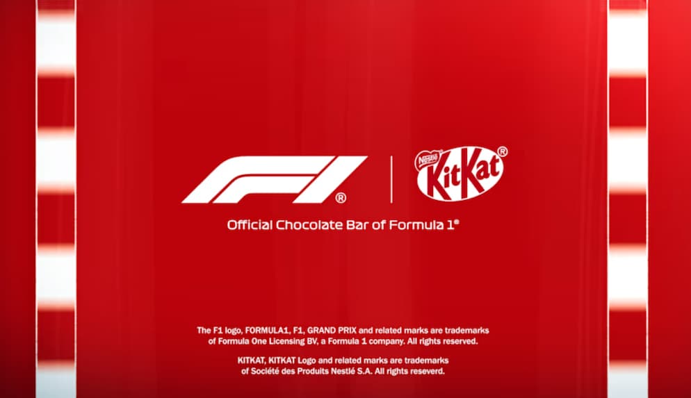F1 signs Nestle's KitKat as Official Chocolate Bar partner; sport aims for 'new audiences'
