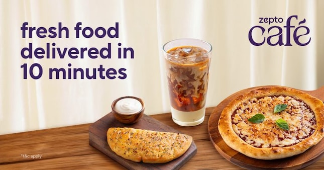 Zepto targets 10-minute F&B delivery with nationwide café launch