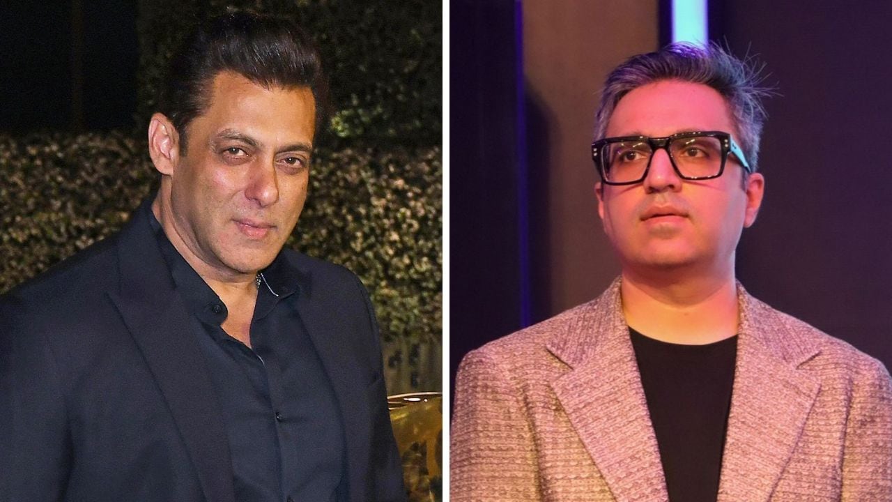 The exchange, captured on national television, went viral, with netizens poking fun at Ashneer Grover’s rare moment of humility. (Left to Right: Salman Khan, Ashneer Grover)