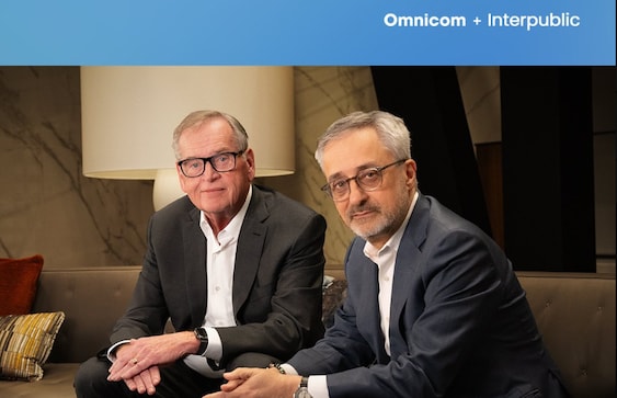 John Wren (left). Philippe Krakowsky (pictured on right) and Daryl Simm will serve as Co-Presidents and COOs of Omnicom.