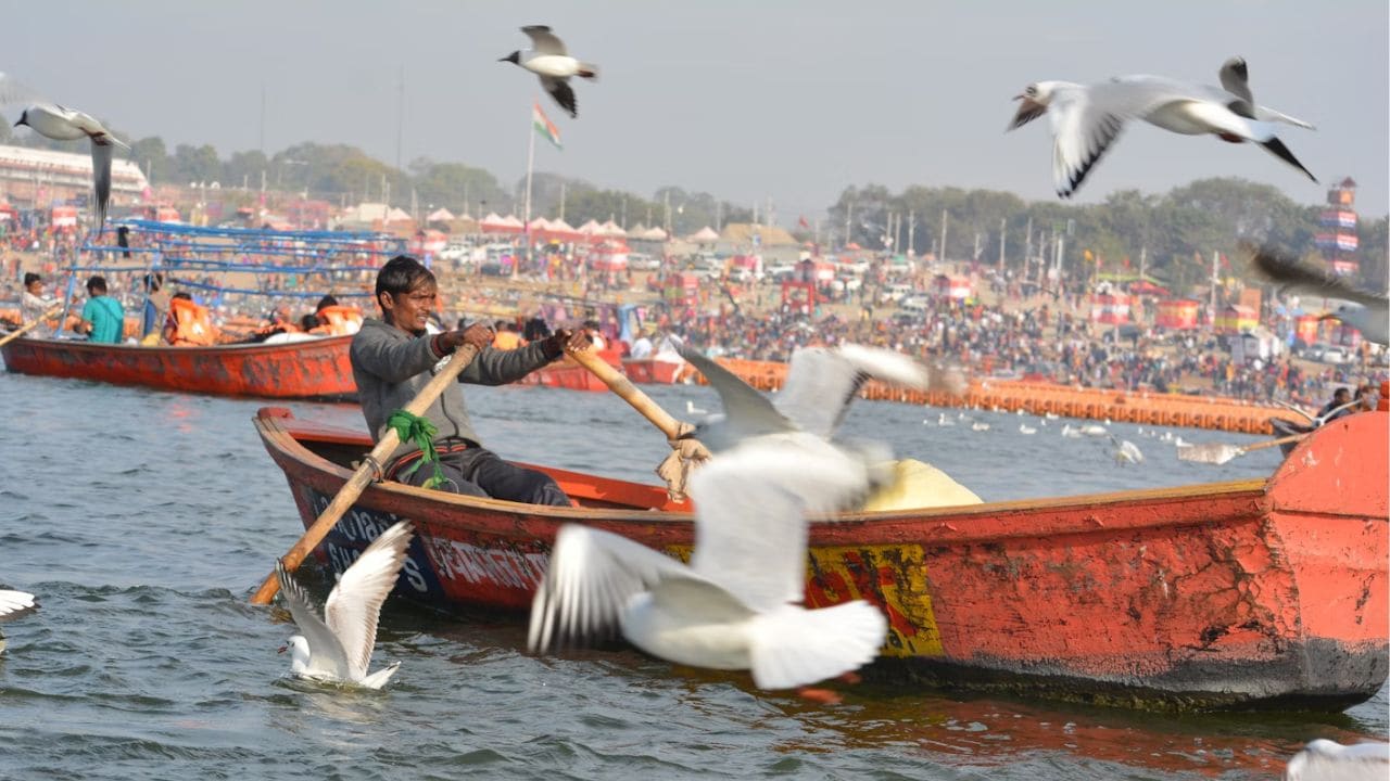 The Maha Kumbh, one of the world's biggest religious congregations, will begin from January 13 to February 26, 2025, at Prayagraj, Uttar Pradesh (Image: Avi Guru, Unsplash)