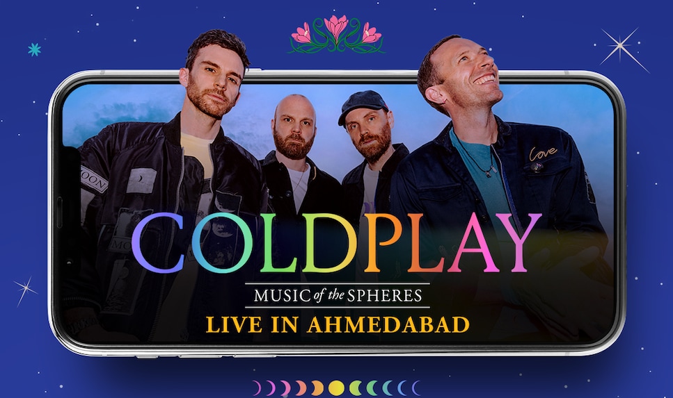 Coldplay Live in Ahmedabad to be streamed on Disney+ Hotstar this Republic Day