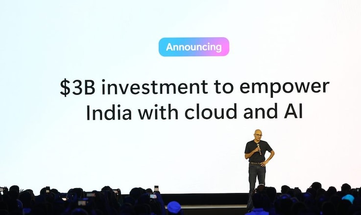 Microsoft pledges $3 billion over two years for AI push in India