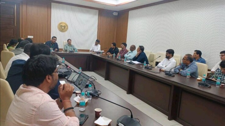 MIB officials meet Telangana govt, TVAGA to discuss WAVES