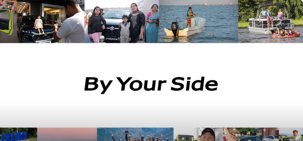 Suzuki Motor Corporation unveils new corporate slogan 'By Your Side'; targets 50% share of Indian auto market with Maruti Suzuki
