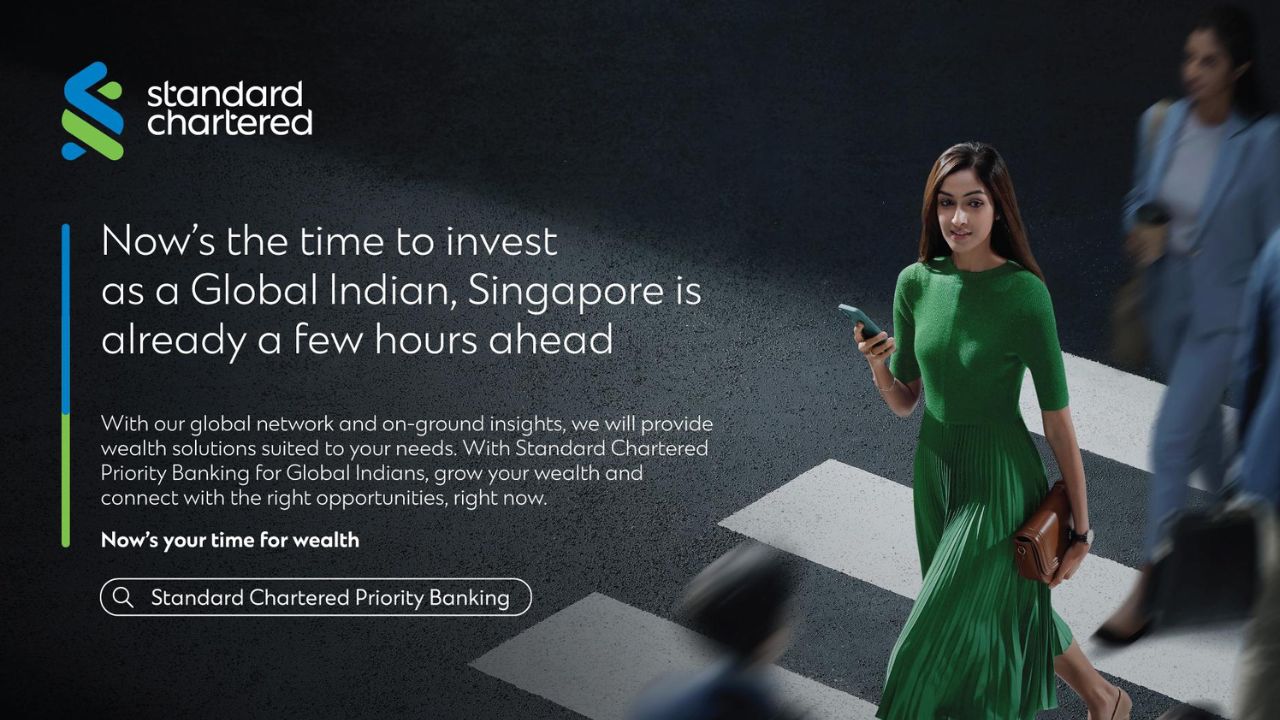 The global wealth campaign aligns with Standard Chartered India’s pivot towards wealth and affluent.