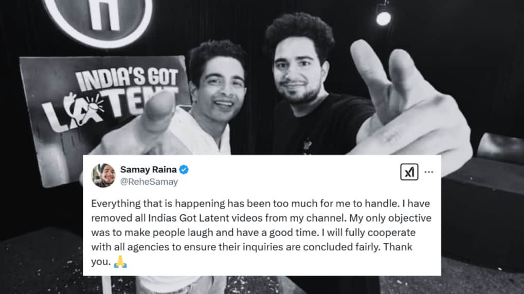 Comedian Samay Raina removes all 'India’s Got Latent' videos amid controversy over remarks by Ranveer Allahbadia