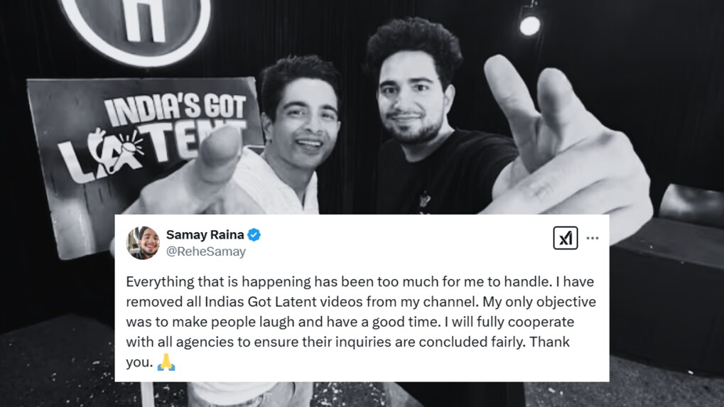 Comedian Samay Raina removes all 'India’s Got Latent' videos amid controversy over remarks by Ranveer Allahbadia
