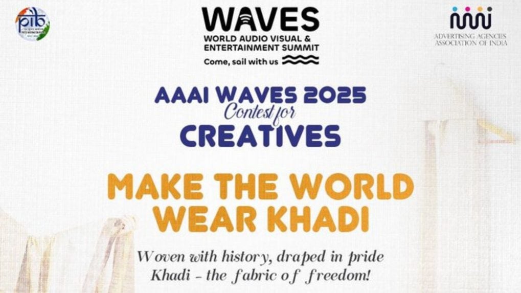 AAAI Waves 2025 contest calls on creatives to promote khadi with innovative campaigns