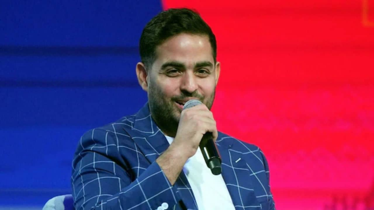 Speaking at the event on Friday, Akash Ambani noted how India has transitioned from being perceived as a “technological laggard” to a nation at the forefront of innovation. (Image: News18)