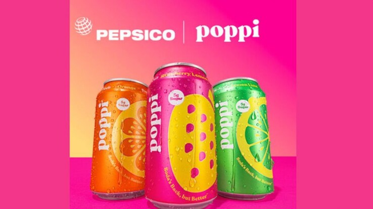 PepsiCo to acquire prebiotic soda brand 'poppi' for $1.95 billion