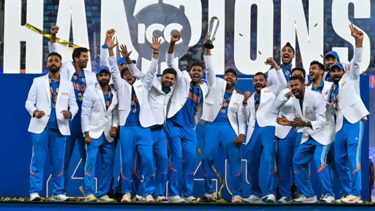 With this win, Rohit Sharma and his squad secured India's third Champions Trophy title and their seventh ICC trophy overall, adding another glorious chapter to the country's cricketing legacy. (Image: Cricbuzz)