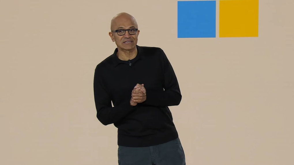 Satya Nadella on Microsoft's 50 years: "Intelligence has been commoditized when CEOs can start vibe coding"
