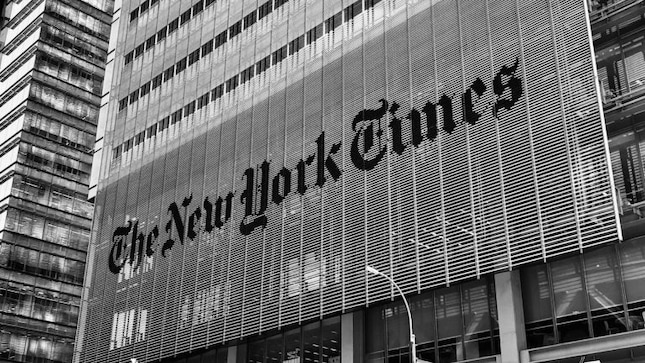 New York Times licenses content to Amazon for AI training