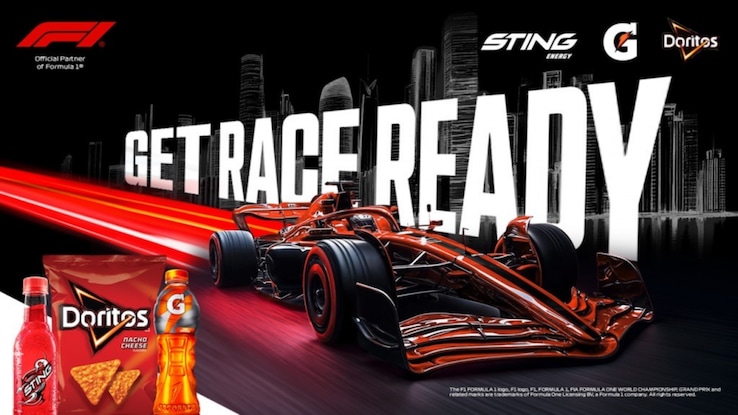 PepsiCo signs a global sponsorship deal with Formula 1 for five years
